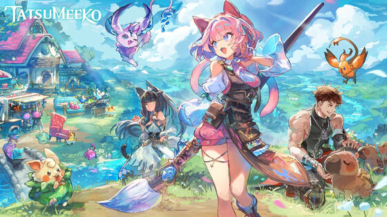 Tatsumeeko key visual EXPLORE