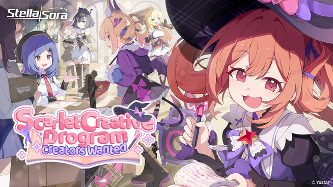 Stella Sora Creator Program: Scarlet Creative official illustration