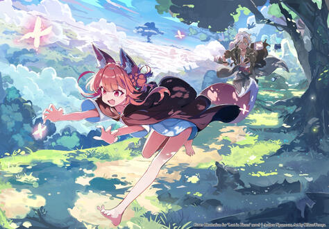 Cover illustration for &quot;Lost in pieces&quot; novel vol.1 - Nyuumoon