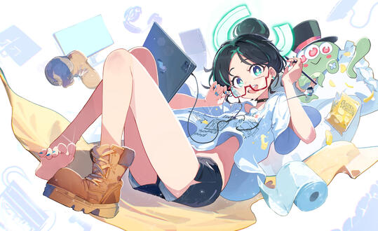 Simi and Chapchap&#39;s Live2D stream intro &amp; 400k sub thank you Live2D wallpaper